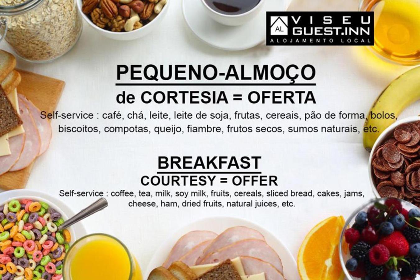 Viseu Guest Inn Bagian luar foto